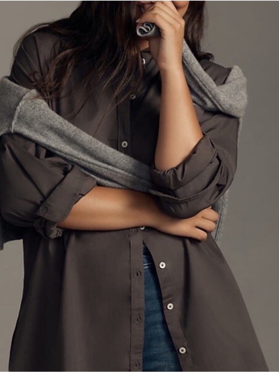 Anthropologie Tops - Anthropologie The Bennet Buttondown Shirt by Maeve